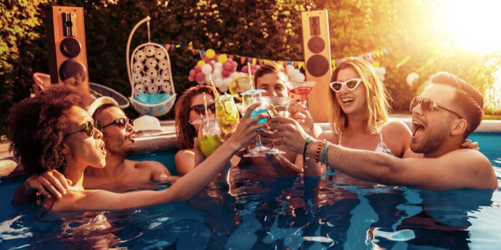 Lemonade Pool Party